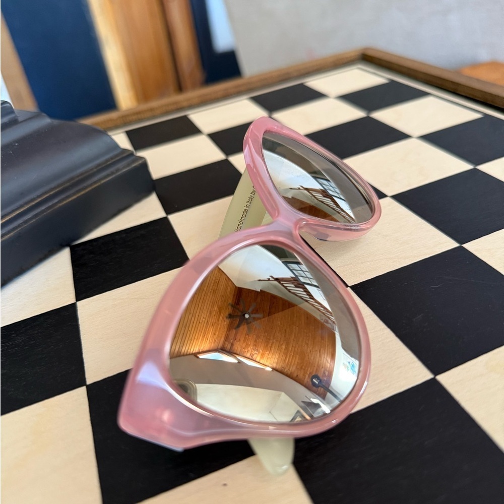 Cutler and Gross Pink framed Sunglasses - Picture 10 of 11